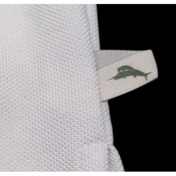 Tommy Bahama IslandZone Polo Shirt Mens XXL 2XL White Supima Cotton Blend V-Neck - Picture 6 of 12